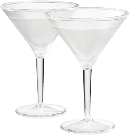 Lucite Martini Glass (Set of 4)