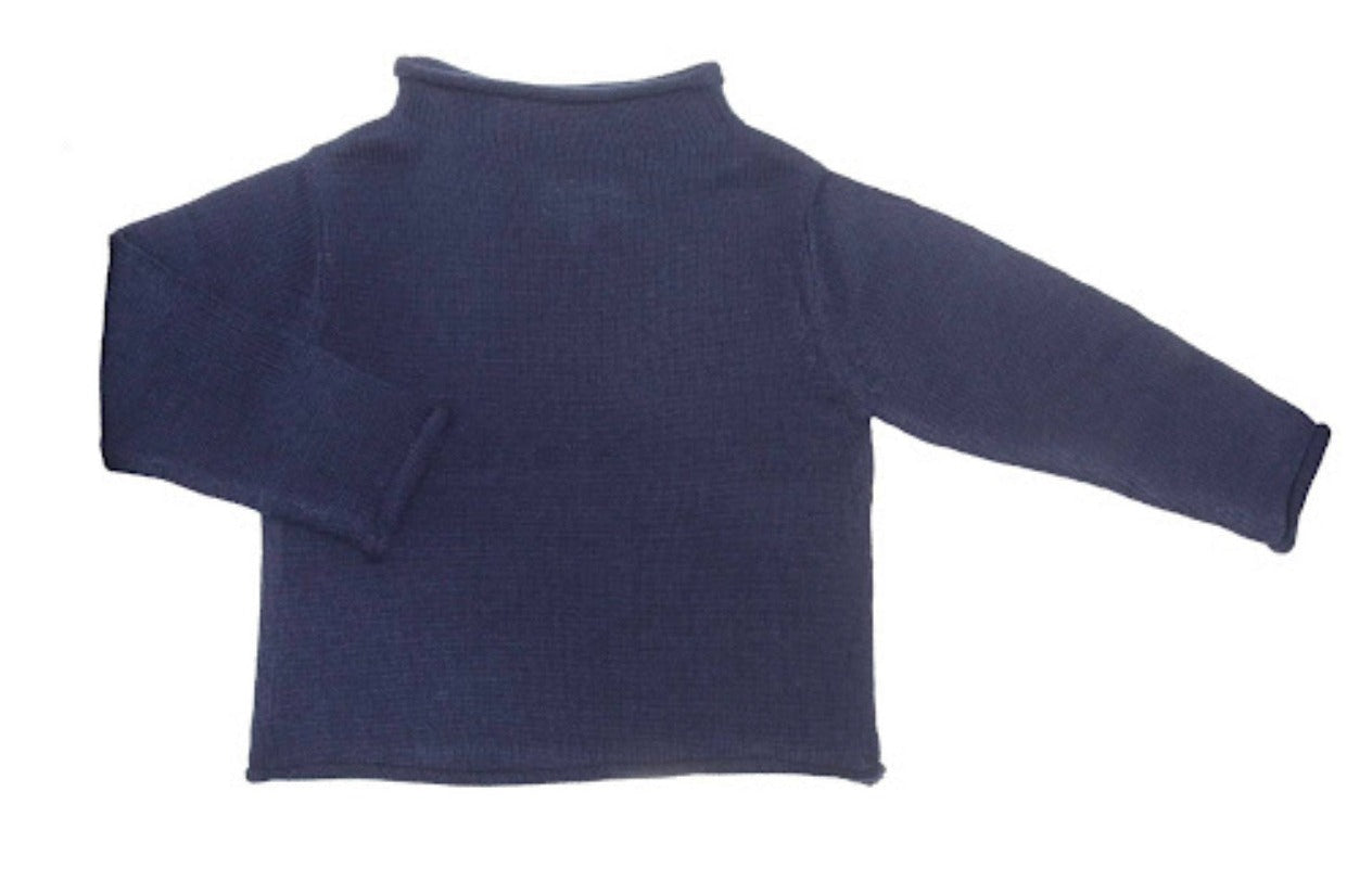 Baby Rollneck Sweater Navy